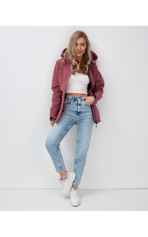 Женская спортивная ветровка с капюшоном для активного отдыха