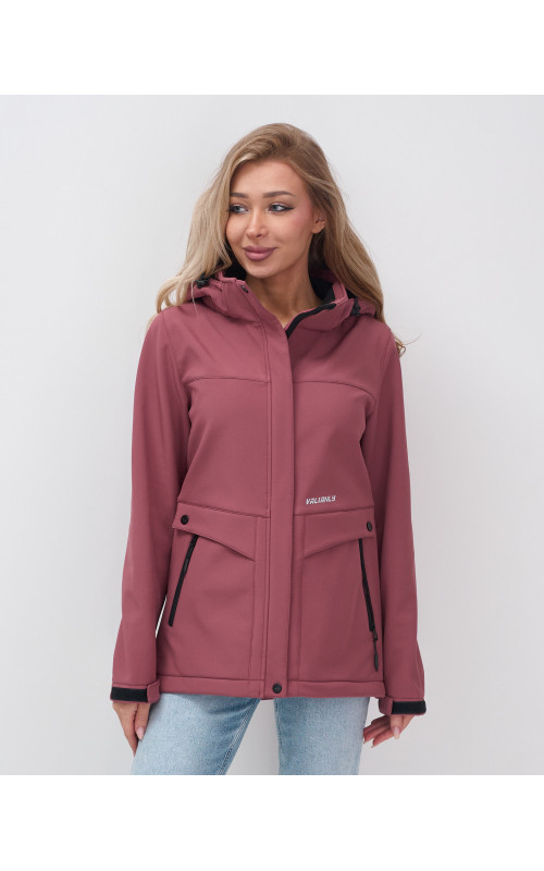 Женская спортивная ветровка с капюшоном для активного отдыха