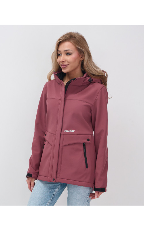 Женская спортивная ветровка с капюшоном для активного отдыха