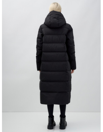 Длинный зимний пуховик для женщин.
