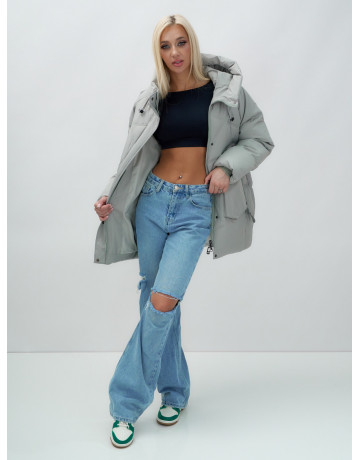 Зимняя куртка MTFORCE в стиле «летучая мышь» для активного отдыха.