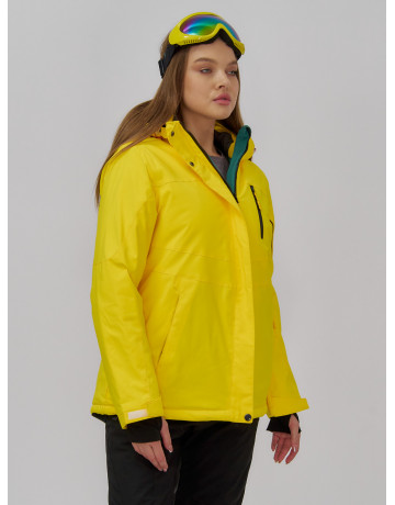 Женская горнолыжная куртка со съёмным капюшоном.