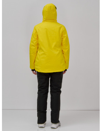 Женская горнолыжная куртка со съёмным капюшоном.