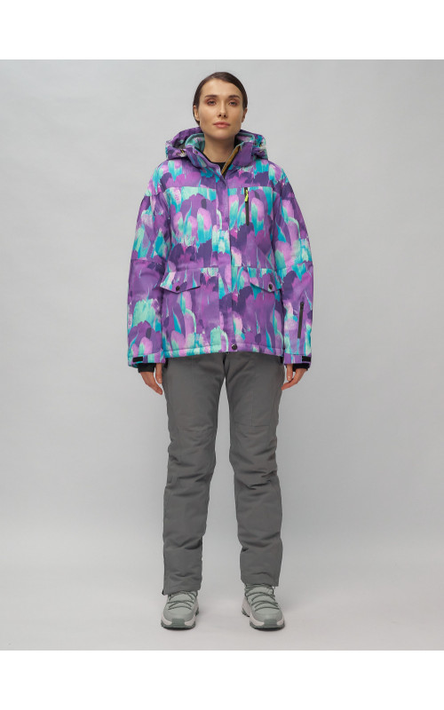 Женский горнолыжный костюм зимний.