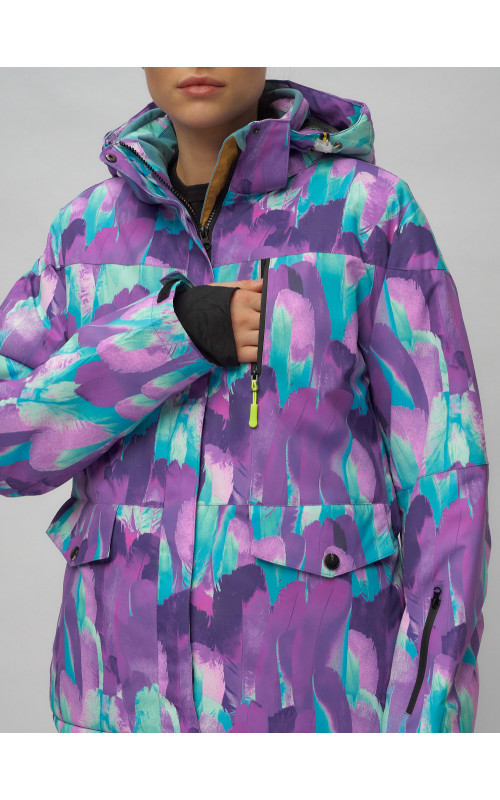 Женский горнолыжный костюм зимний.