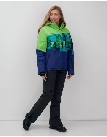 Женский горнолыжный костюм зимний, свободный крой
