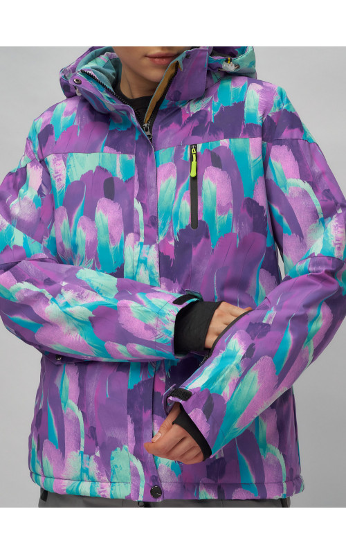 Женский горнолыжный костюм зимний.