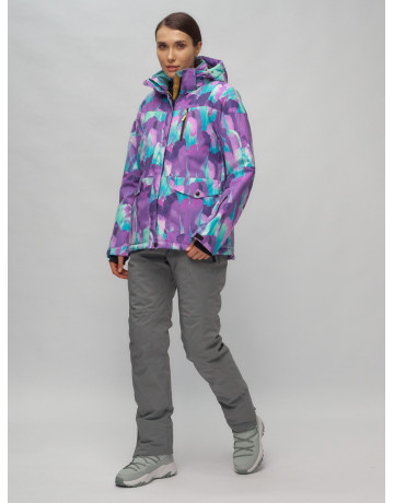 Женский горнолыжный костюм зимний.