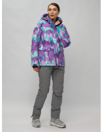 Женский горнолыжный костюм зимний.