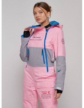 Зимний женский комбинезон для горнолыжного спорта