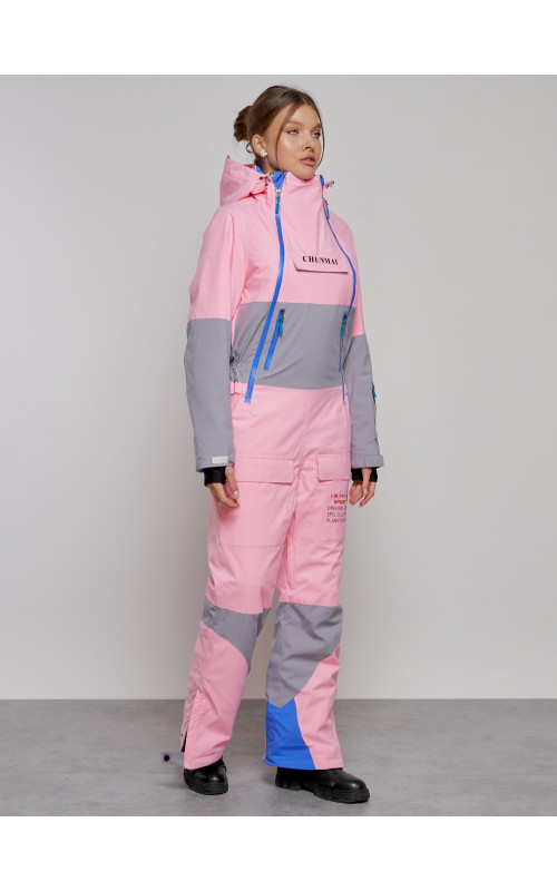 Зимний женский комбинезон для горнолыжного спорта