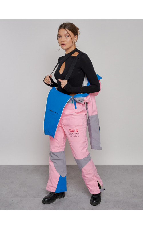 Зимний женский комбинезон для горнолыжного спорта