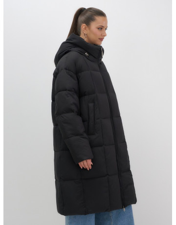 Длинный зимний пуховик для женщин