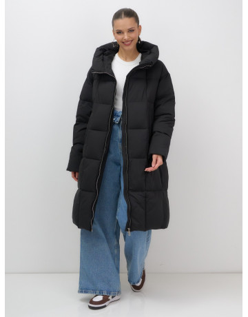 Длинный зимний пуховик для женщин