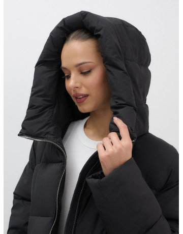 Длинный зимний пуховик для женщин