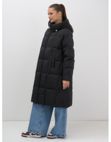 Длинный зимний пуховик для женщин