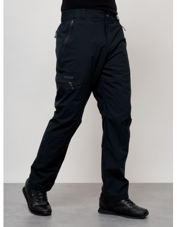 Туристические брюки с флисовой подкладкой Мужские тёмно-синего цвета