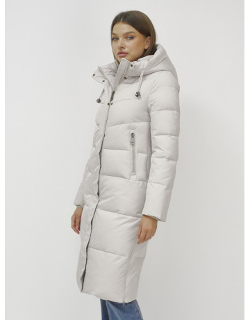 Длинный зимний пуховик для женщин