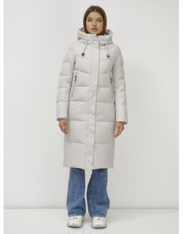 Длинный зимний пуховик для женщин