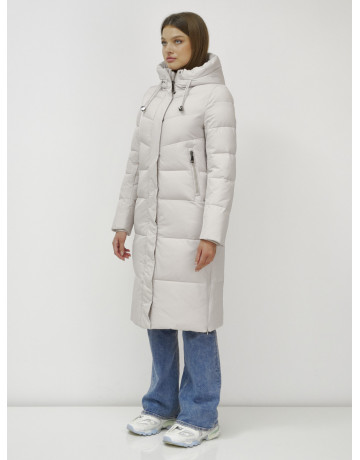 Длинный зимний пуховик для женщин