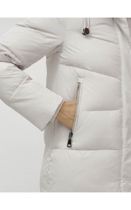 Длинный зимний пуховик для женщин