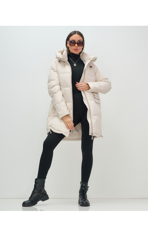 Зимняя куртка с капюшоном для женщин и подростков.