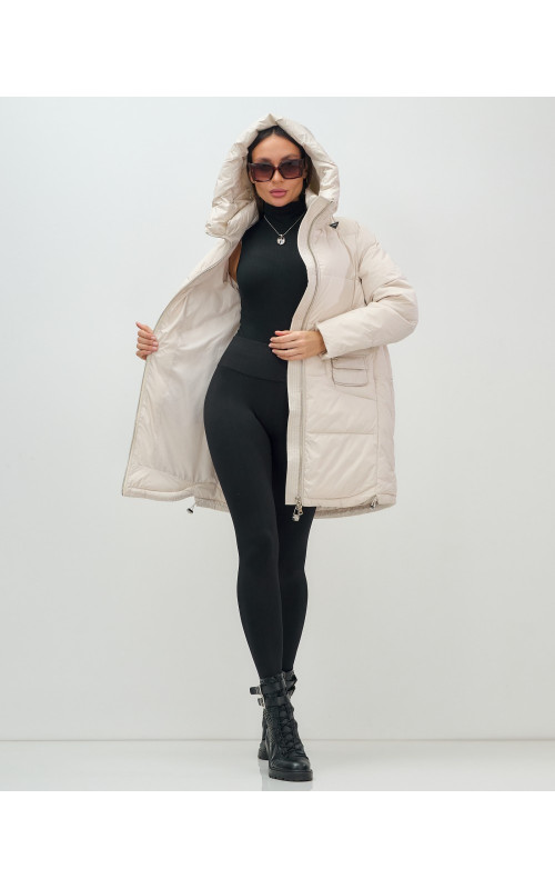 Зимняя куртка с капюшоном для женщин и подростков.