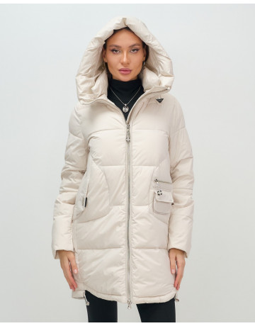 Зимняя куртка с капюшоном для женщин и подростков.