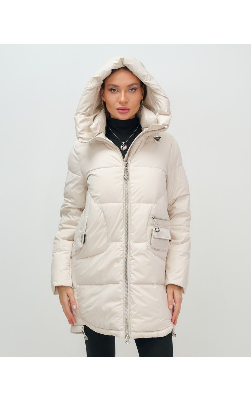 Зимняя куртка с капюшоном для женщин и подростков.