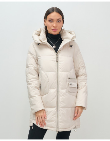 Зимняя куртка с капюшоном для женщин и подростков.