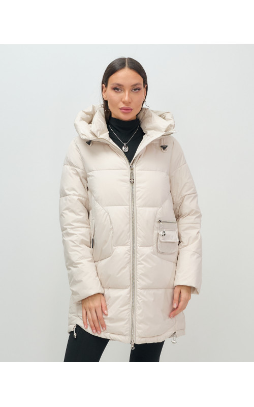 Зимняя куртка с капюшоном для женщин и подростков.