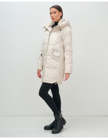 Зимняя куртка с капюшоном для женщин и подростков.