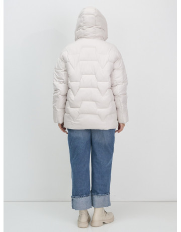 Зимний пуховик с искусственной овчиной для женщин: стиль и тепло