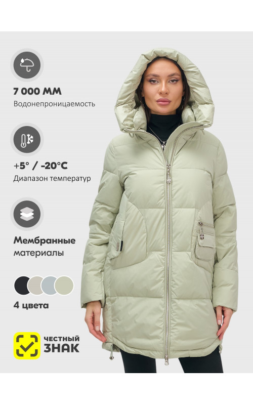 Зимняя куртка с капюшоном для женщин и подростков.