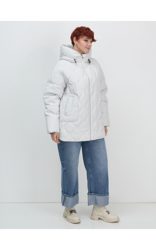 Универсальная демисезонная куртка с капюшоном для женщин свободного силуэта