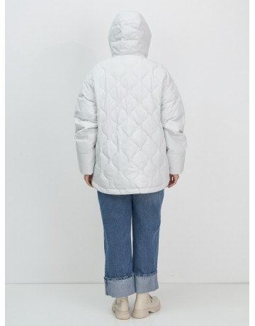 Универсальная демисезонная куртка с капюшоном для женщин свободного силуэта