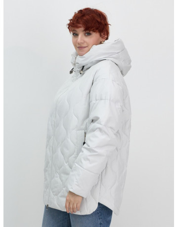 Универсальная демисезонная куртка с капюшоном для женщин свободного силуэта