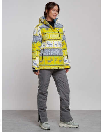 Женский горнолыжный костюм зимний.