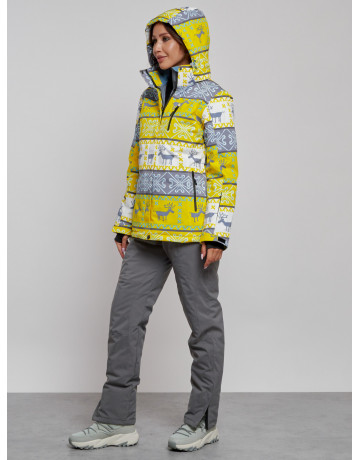 Женский горнолыжный костюм зимний.