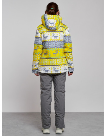 Женский горнолыжный костюм зимний.