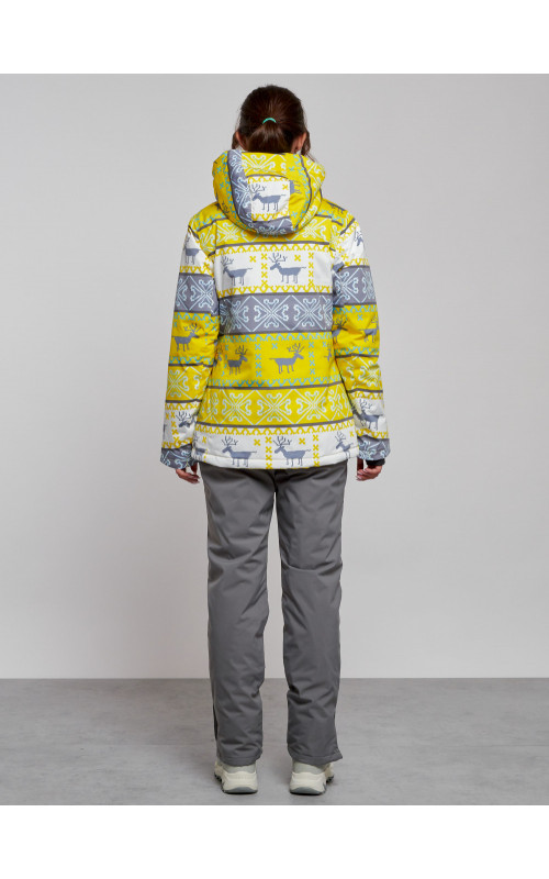 Женский горнолыжный костюм зимний.