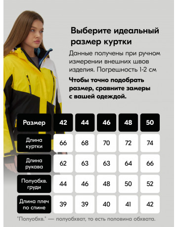 Женский горнолыжный костюм для активного отдыха.